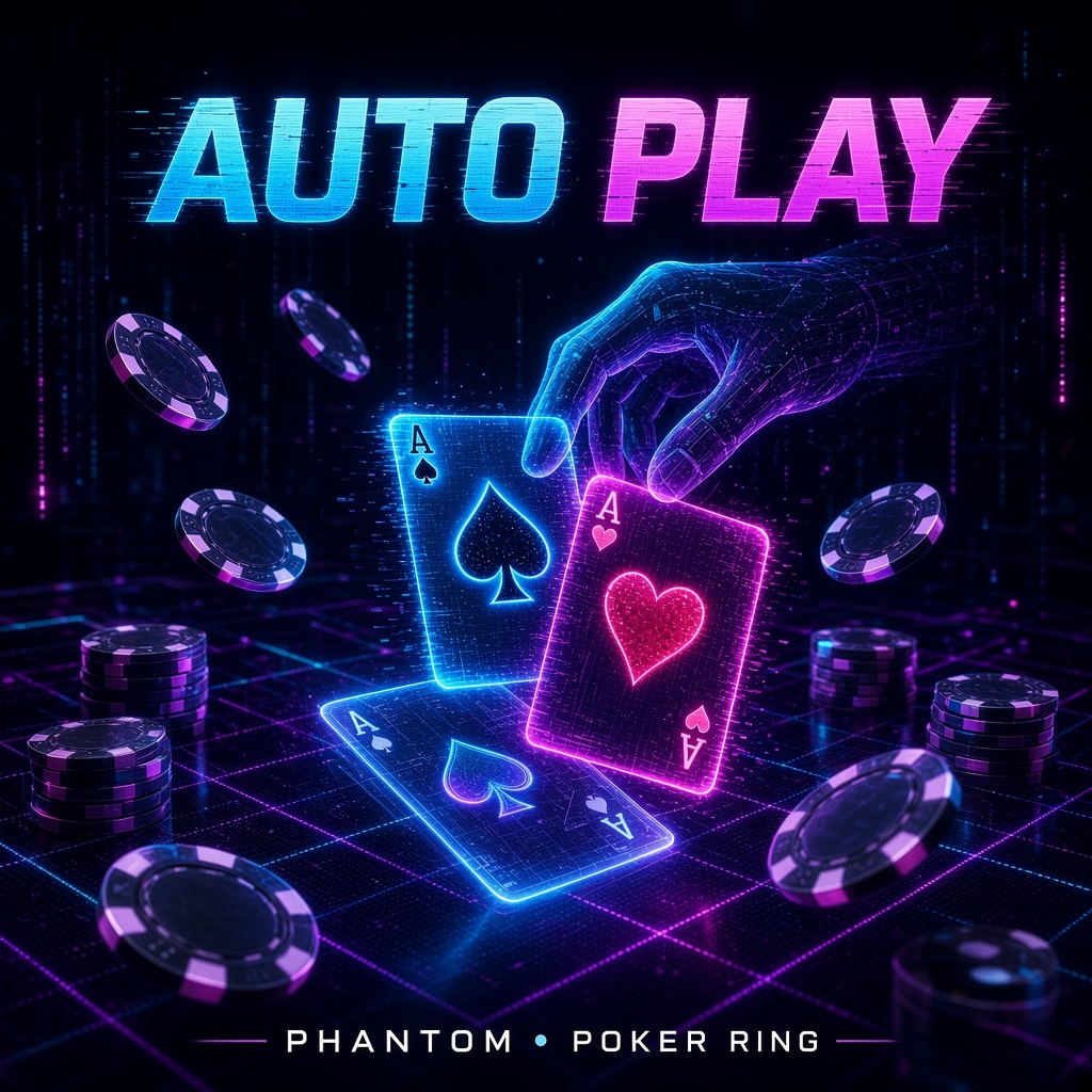 Auto play, PHANTOM · POKER RING