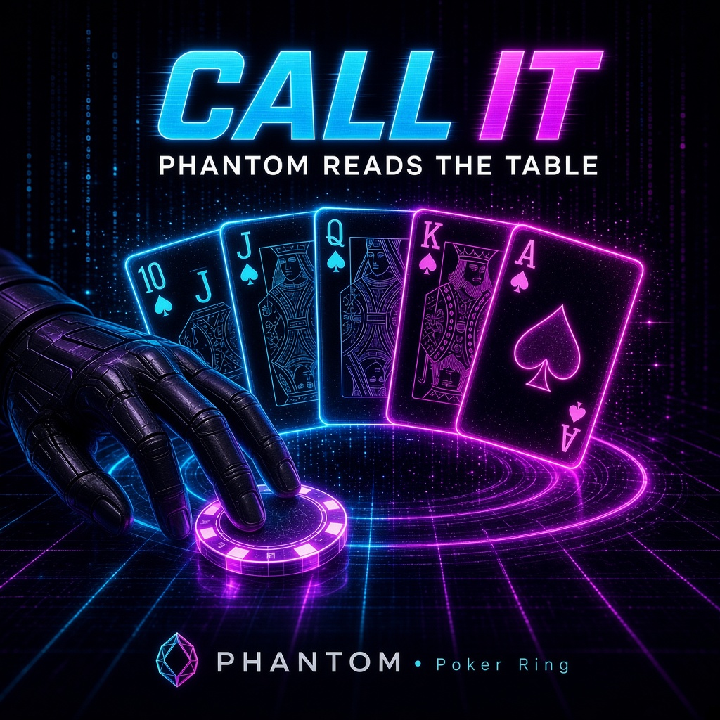 Call it, PHANTOM · POKER RING